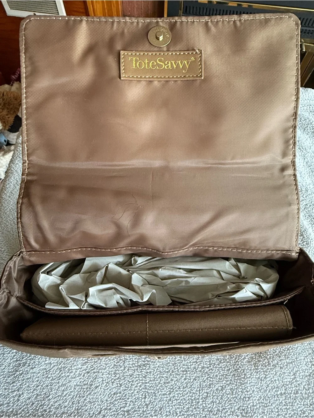 NWOT - Tote Savvy Diaper Bag with changing mat